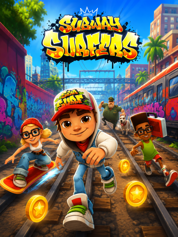 Download Subway Surfers (homebrew port) NSP Full Game + Update