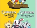 Cuphead: The Delicious Last Course Nintendo Switch game box art featuring Cuphead, Mugman, and Ms. Chalice in a classic 1930s animation style.